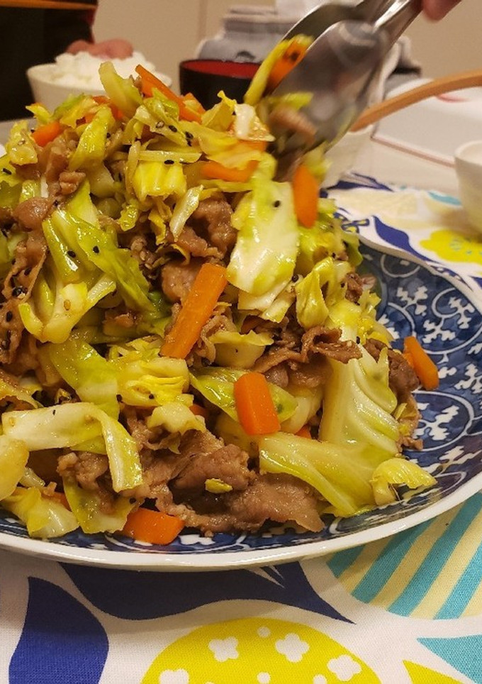 野菜炒め 肉炒め 我が家のコツ-レシピのメイン写真
