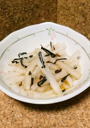 簡単だけどおいしい 大根のお漬物-レシピのメイン写真