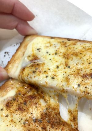 簡単！ファインスパイスクラッカーピザ-レシピのメイン写真