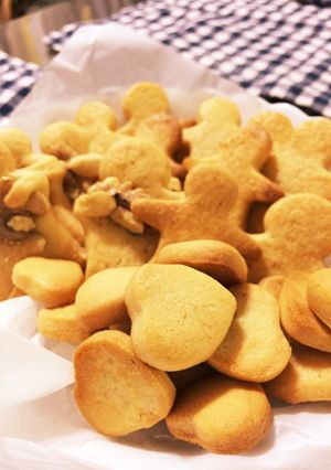 バレンタインに♡サクサクのバタークッキー-レシピのメイン写真