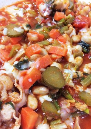 残り野菜のトマト煮込み-レシピのメイン写真