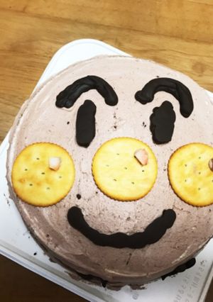 アンパンマンケーキ-レシピのメイン写真
