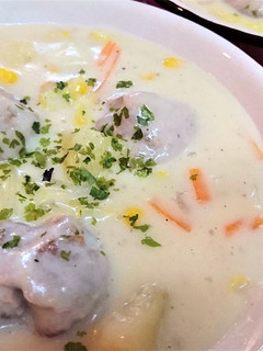 節約★【豚小間ボールと白菜のクリーム煮】-レシピのメイン写真