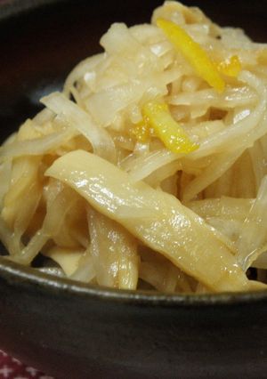 大根と穂先メンマのおつまみ-レシピのメイン写真