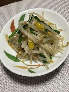 ニラもやしの簡単炒め-レシピのメイン写真