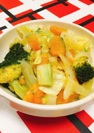 野菜の重ね蒸し-レシピのメイン写真