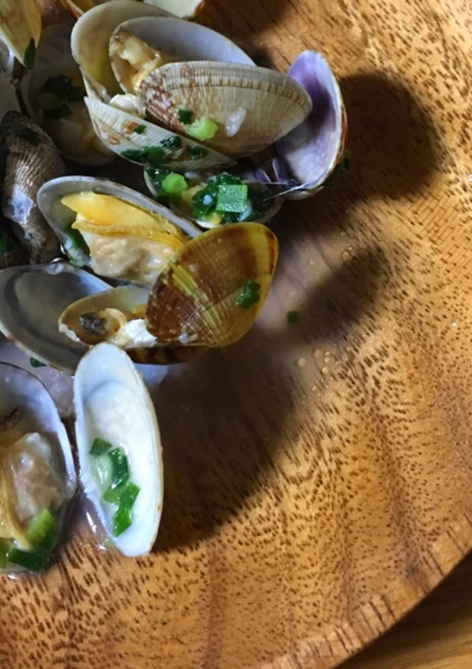 ３分でできる☆あさりの酒蒸し-レシピのメイン写真
