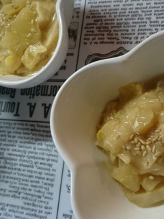 白菜だけの小鉢 マヨ合え煮-レシピのメイン写真