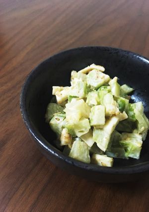 捨てちゃだめ〜茎で1品！ゴママヨッコリー-レシピのメイン写真