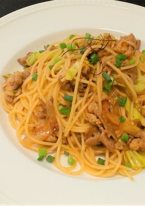 市販合わせ調味料アレンジ!簡単麻婆パスタ-レシピのメイン写真
