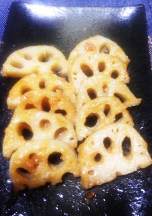 ツマミにも！レンコン辛子味噌和え-レシピのメイン写真