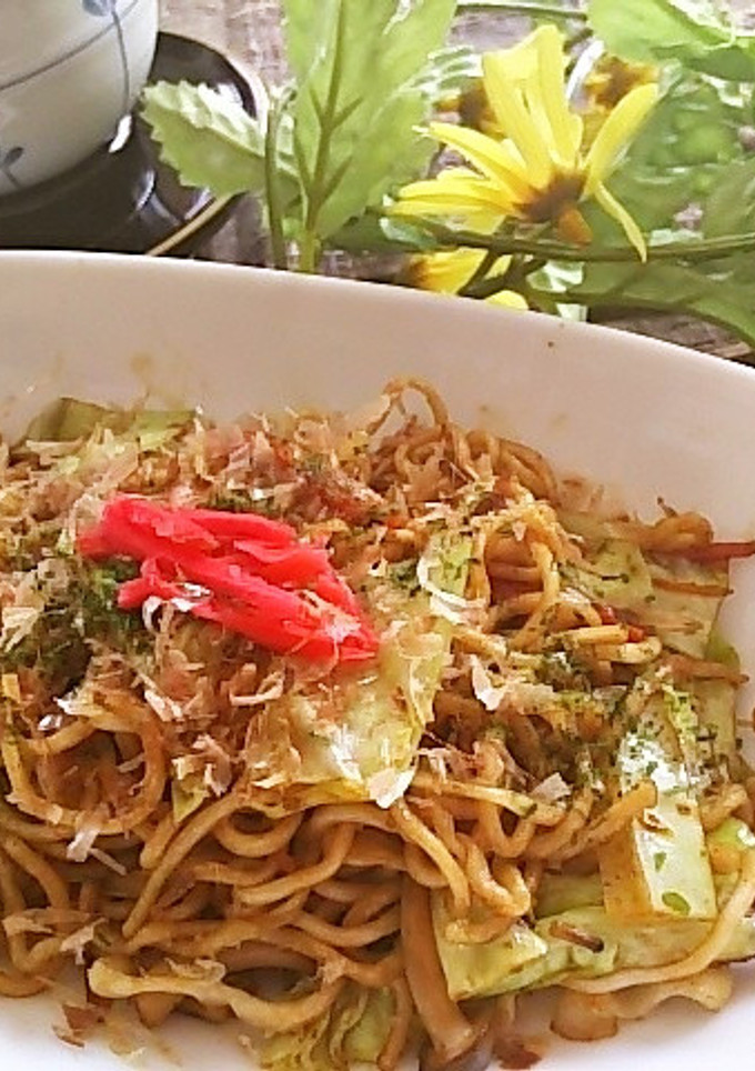 製麺所が教える！乾麺で簡単本格焼きそば-レシピのメイン写真