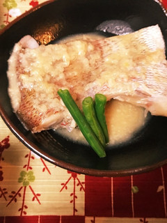 ふっくらヘルシー♪甘酒で鯛の煮付け☆-レシピのメイン写真