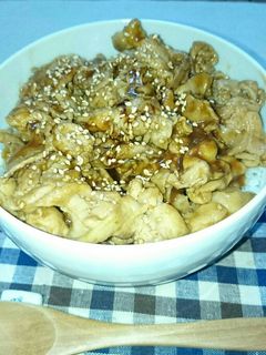 簡単な豚丼!焼肉のたれ使いました!-レシピのメイン写真
