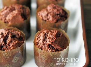簡単でふんわり美味しい♡チョコマフィン-レシピのメイン写真
