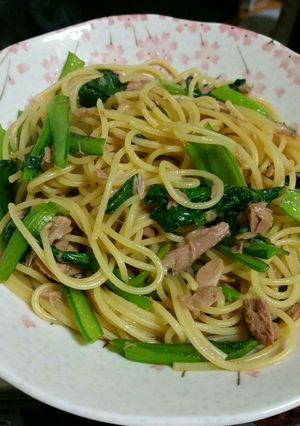 簡単和風ツナパスタ-レシピのメイン写真
