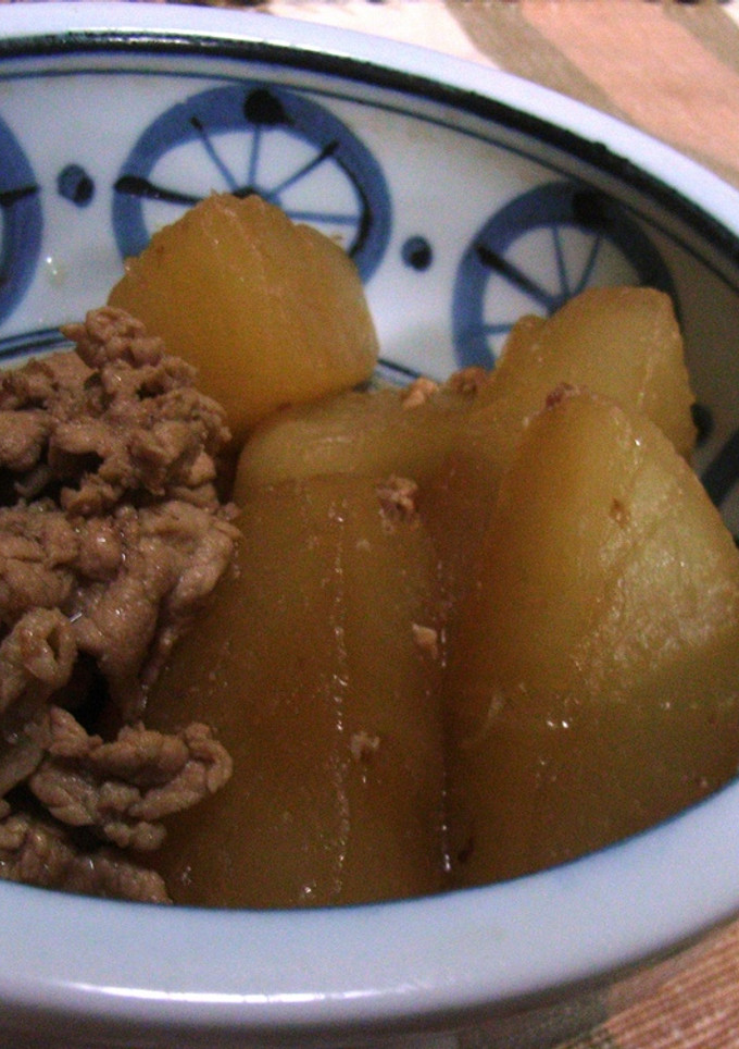 和：我が家の【大根と豚肉の煮物】-レシピのメイン写真