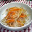 レンジdeモヤシとベーコンのナムル