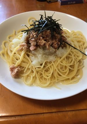 超簡単！大根おろしとツナの和風パスタ-レシピのメイン写真