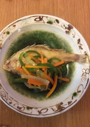 簡単♡お酒がすすむ♡かれいの野菜あんかけ-レシピのメイン写真