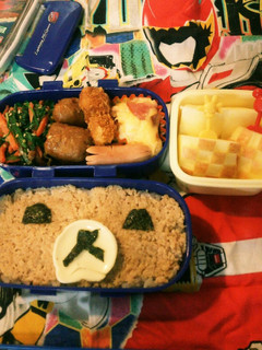 2017 小学生そぼろ弁当 スケート教室-レシピのメイン写真