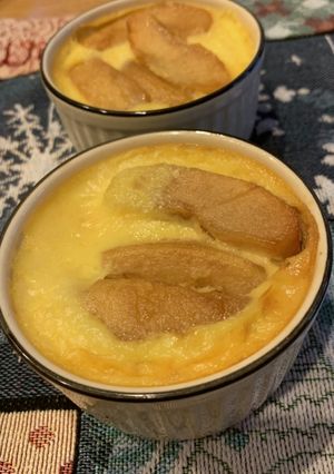 カラメルりんごの焼きプリン-レシピのメイン写真