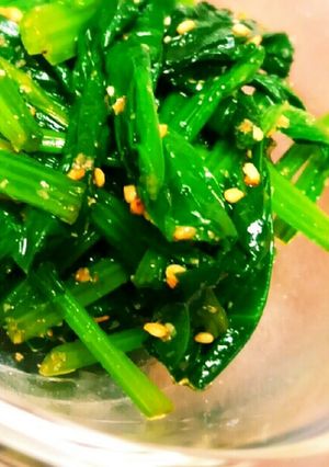 苦味が少ない！？ほうれん草の胡麻和え-レシピのメイン写真