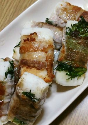 旨い!はんぺんの豚肉巻き.。.:*♡-レシピのメイン写真