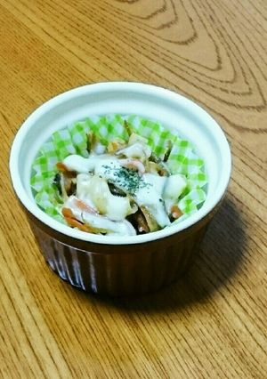 お弁当に♥きんぴらリメイクグラタン-レシピのメイン写真