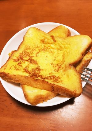 私流超簡単☆フレンチトースト⋆｡˚✩-レシピのメイン写真
