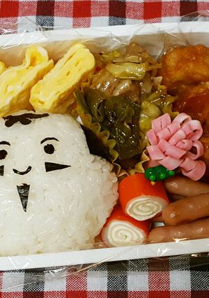 キャラ弁　ゆるキャラより★家康くん★-レシピのメイン写真