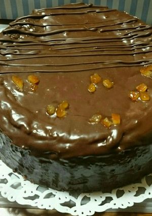 バレンタイン♥ザッハトルテ風ケーキ-レシピのメイン写真