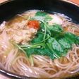 あつあつそうめん♪生姜たっぷり