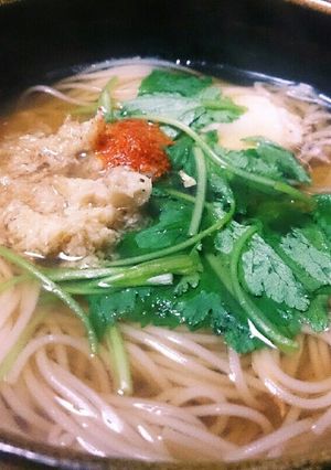あつあつそうめん♪生姜たっぷり-レシピのメイン写真