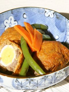 いなり寿司の素でおかず巾着!-レシピのメイン写真