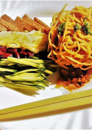 旨味たっぷり! とまとんこつ焼ラーメン-レシピのメイン写真
