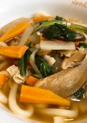 栄養たっぷり♪煮込みうどん☆-レシピのメイン写真