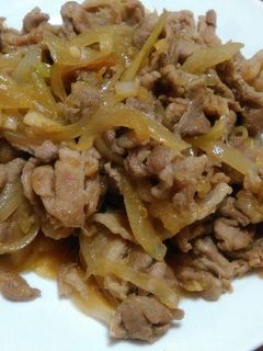いい匂いだね! “豚肉しょうが焼き”だよ-レシピのメイン写真