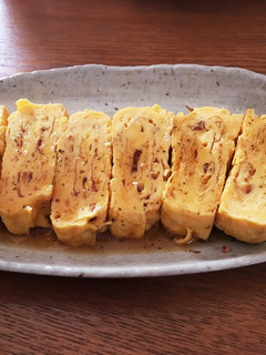 旦那さん作☆卵焼き青じそドレッシングがけ-レシピのメイン写真