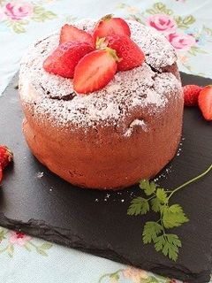 板チョコで作れるガトーショコラ-レシピのメイン写真
