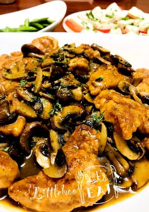 お家でイタリアン♡チキンMarsala-レシピのメイン写真