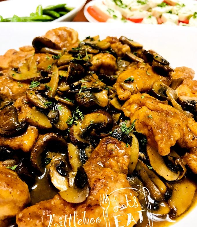 お家でイタリアン♡チキンMarsala-レシピのメイン写真