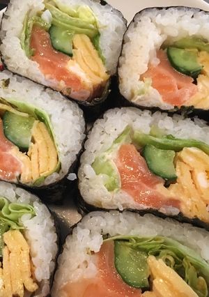 メープルシロップの優しい寿司酢の酢めし-レシピのメイン写真