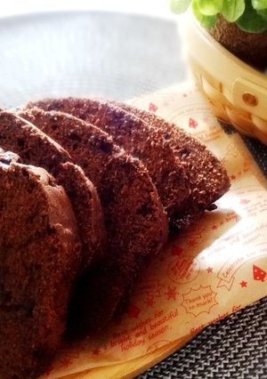 ホームベーカリーでつくるチョコケーキ♪-レシピのメイン写真