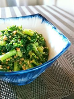 大根葉の胡麻味噌炒め-レシピのメイン写真
