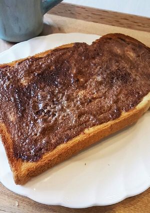 チロルチョコ de 焼きチョコトースト-レシピのメイン写真