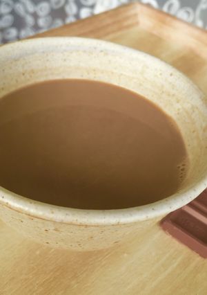 カフェ気分　コンビニの♡あずきラテ♡-レシピのメイン写真