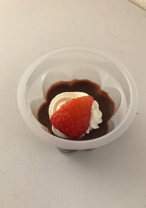材料3つで簡単!チョコムース-レシピのメイン写真