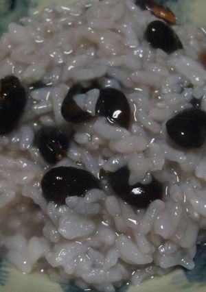 福豆で作る‥「煎り大豆粥」-レシピのメイン写真