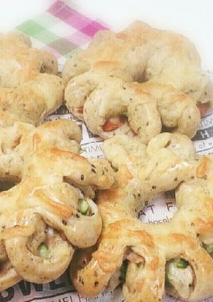アスパラとベーコンのパン-レシピのメイン写真